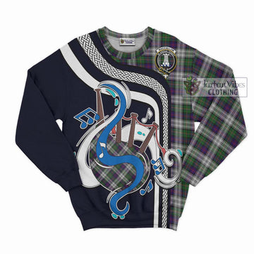 MacCallum Dress Tartan Sweatshirt with Epic Bagpipe Style