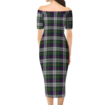 MacCallum Dress Tartan Off Shoulder Lady Dress