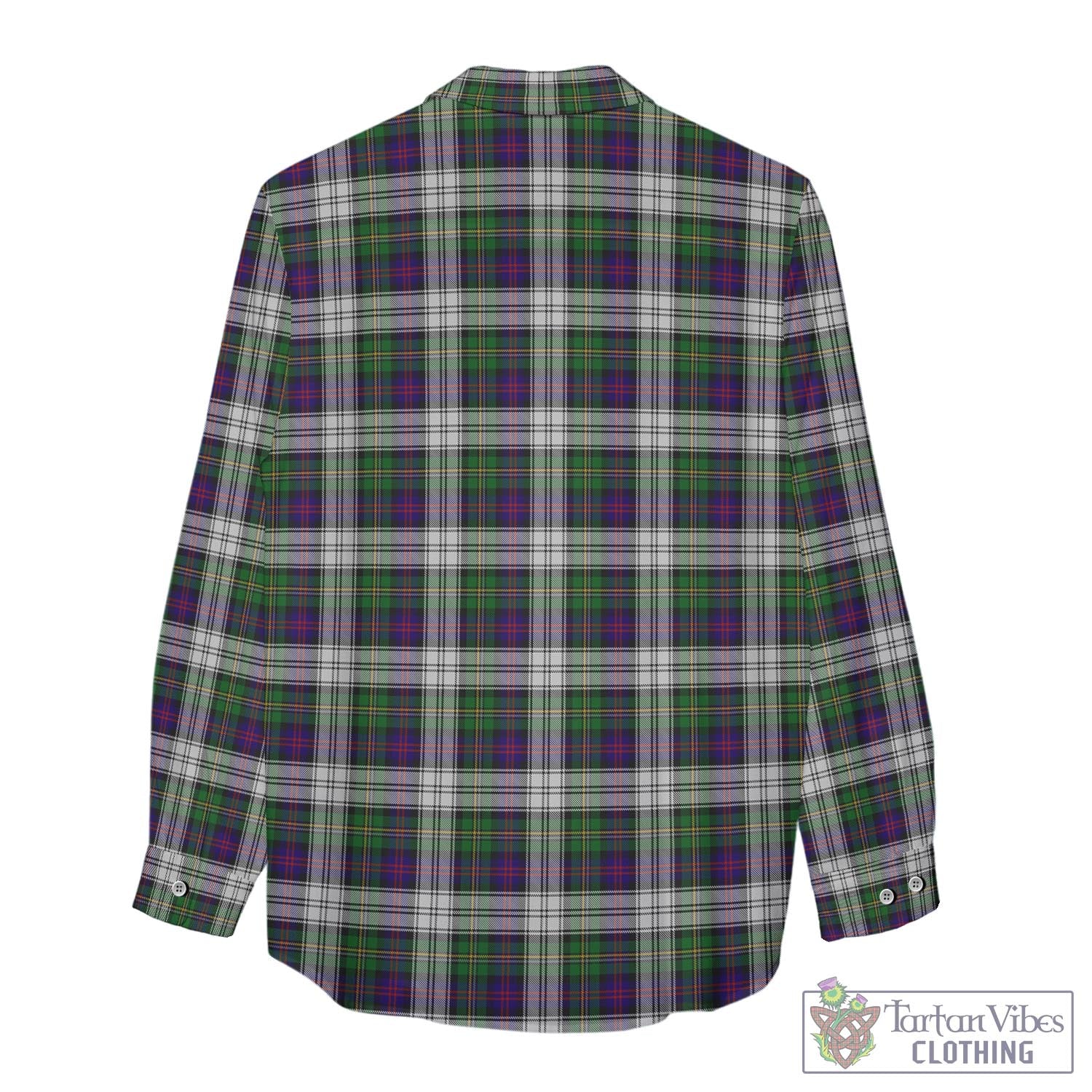 Tartan Vibes Clothing MacCallum Dress Tartan Womens Casual Shirt with Family Crest