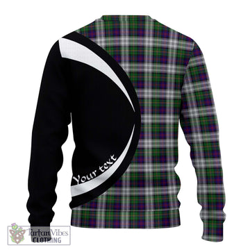 MacCallum Dress Tartan Ugly Sweater with Family Crest Circle Style