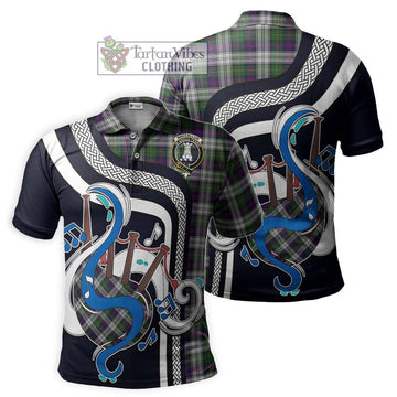 MacCallum Dress Tartan Polo Shirt with Epic Bagpipe Style