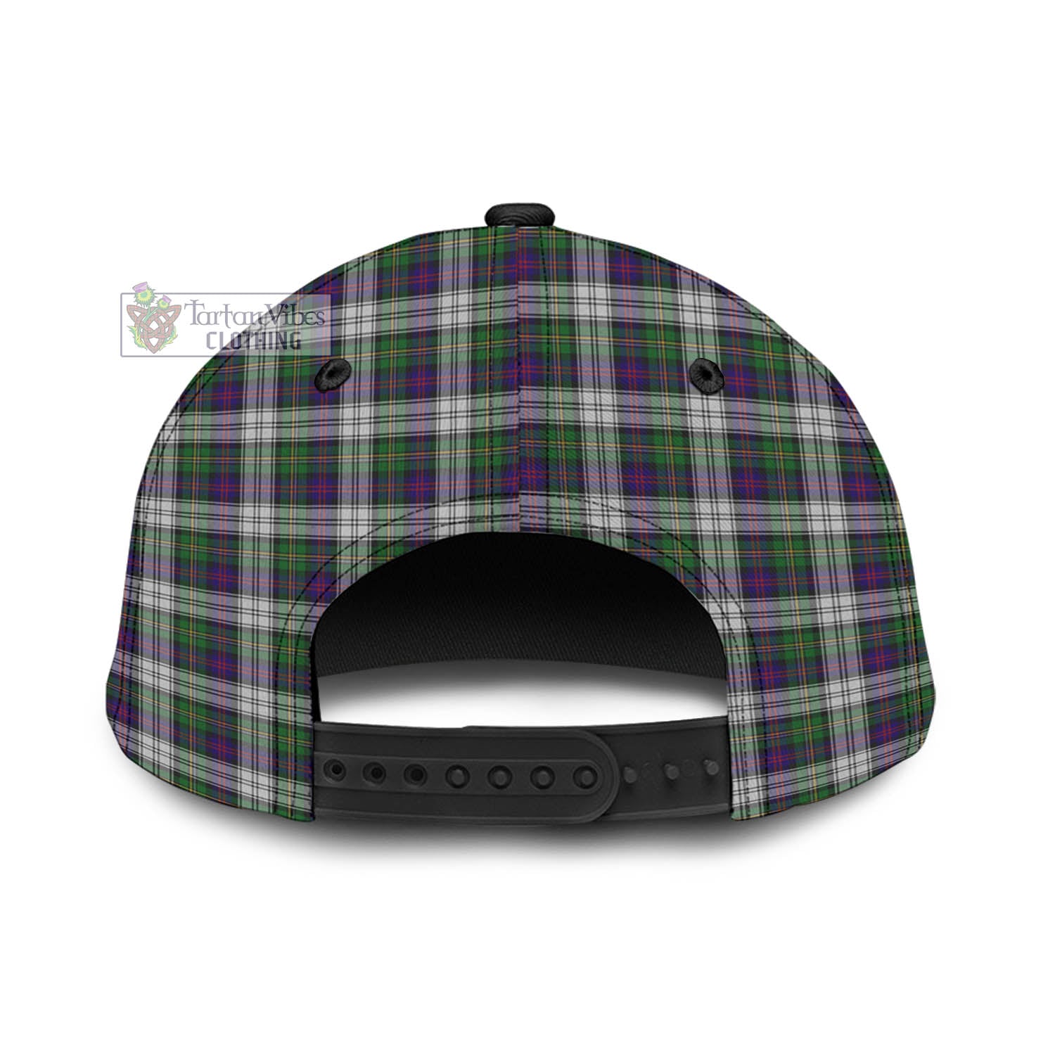 Tartan Vibes Clothing MacCallum Dress Tartan Classic Cap with Family Crest In Me Style