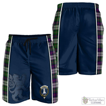 MacCallum Dress Tartan Men's Shorts with Family Crest and Lion Rampant Vibes Sport Style