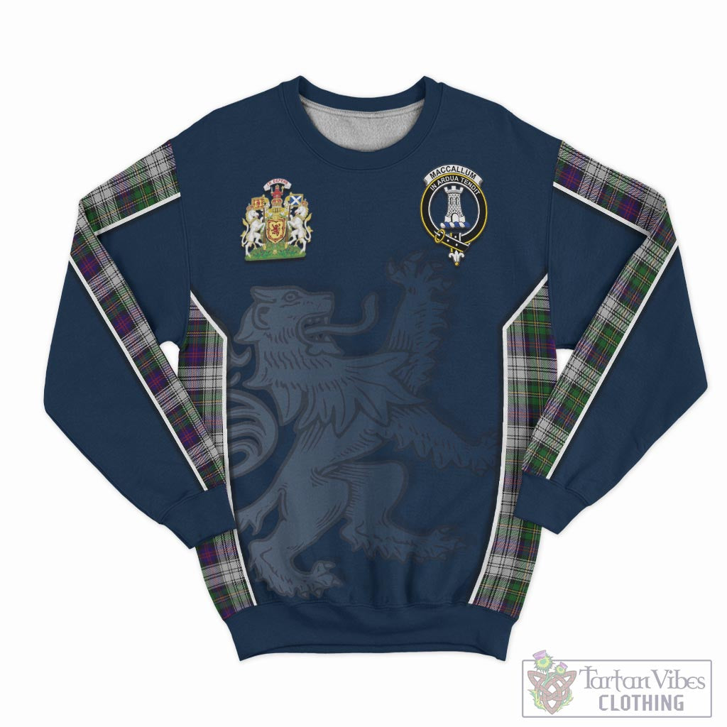 Tartan Vibes Clothing MacCallum Dress Tartan Sweater with Family Crest and Lion Rampant Vibes Sport Style