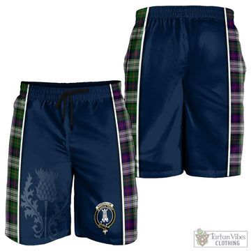 MacCallum Dress Tartan Men's Shorts with Family Crest and Scottish Thistle Vibes Sport Style