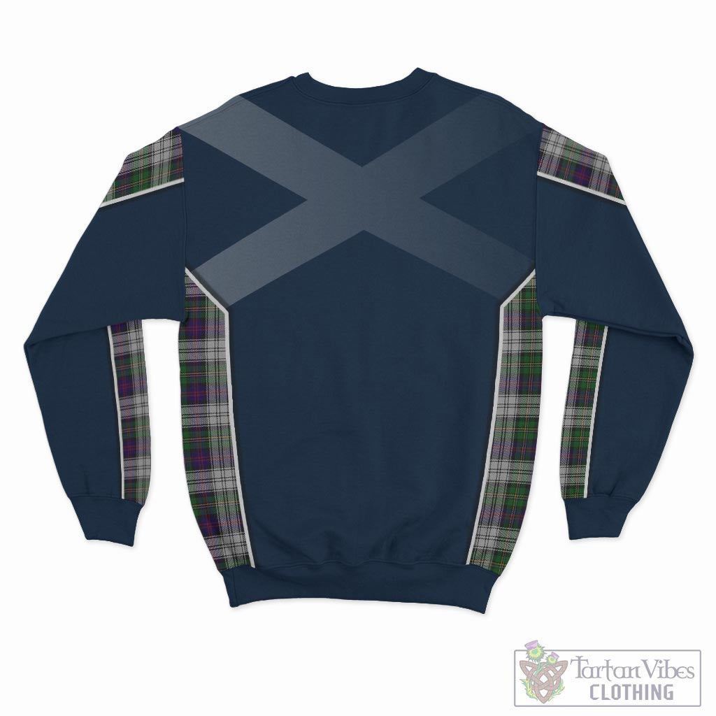 Tartan Vibes Clothing MacCallum Dress Tartan Sweatshirt with Family Crest and Scottish Thistle Vibes Sport Style