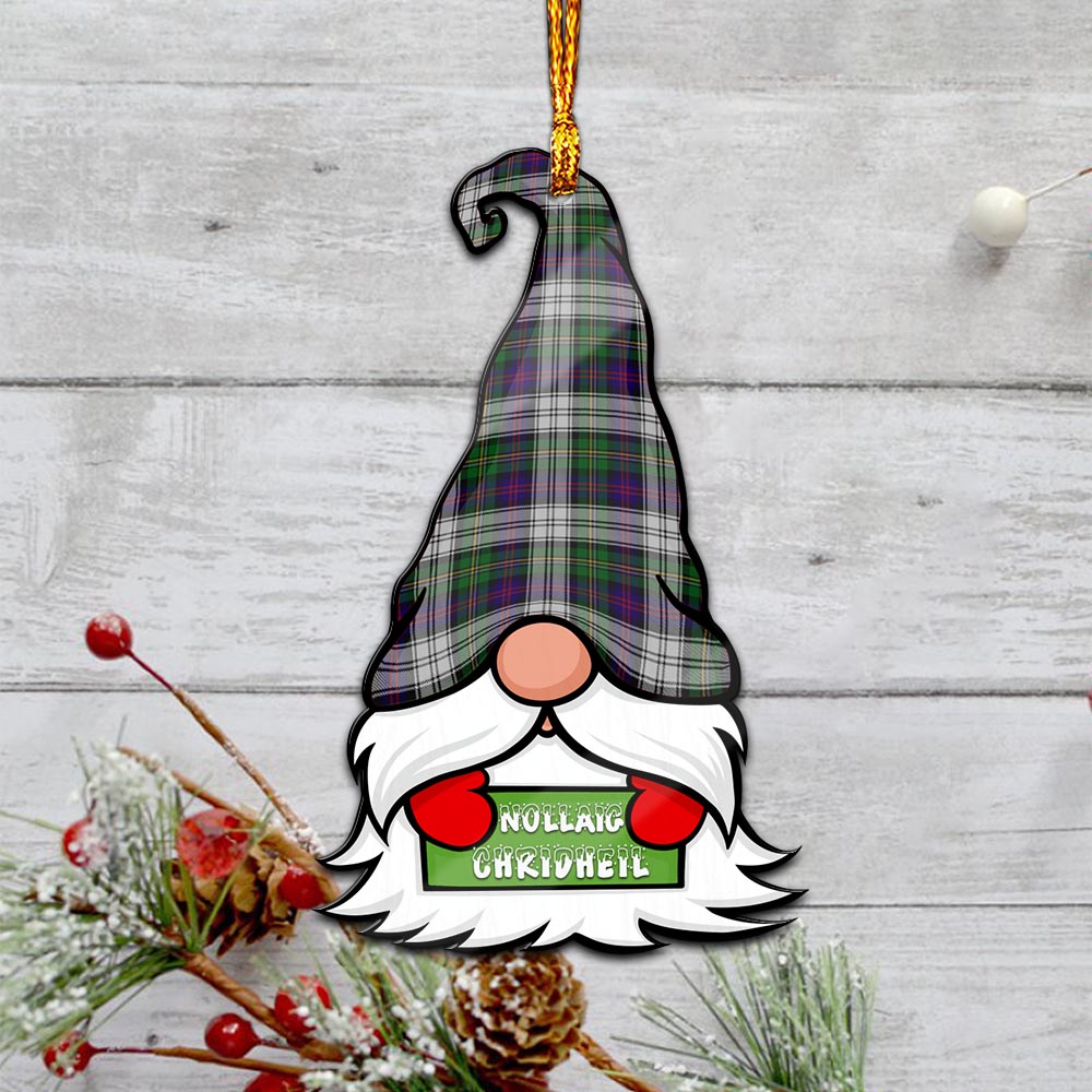 MacCallum Dress Gnome Christmas Ornament with His Tartan Christmas Hat - Tartan Vibes Clothing