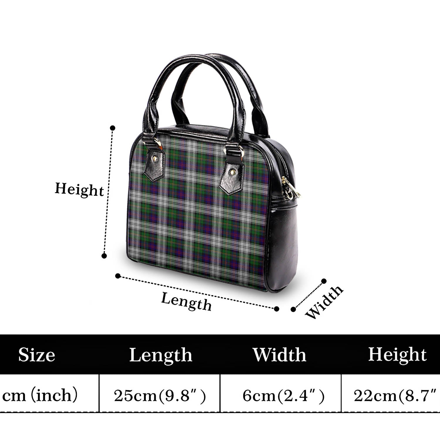 MacCallum Dress Tartan Shoulder Handbags - Tartanvibesclothing