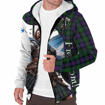 MacCallum (McCallum) Crest Tartan Sherpa Hoodie Inspired by the Freedom of Scottish Warrior