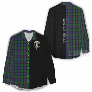 MacCallum (McCallum) Tartan Women's Casual Shirt with Family Crest and Half Of Me Style