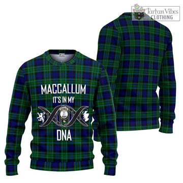 MacCallum Modern Tartan Ugly Sweater with Family Crest DNA In Me Style