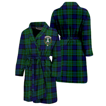 MacCallum Modern Tartan Bathrobe with Family Crest