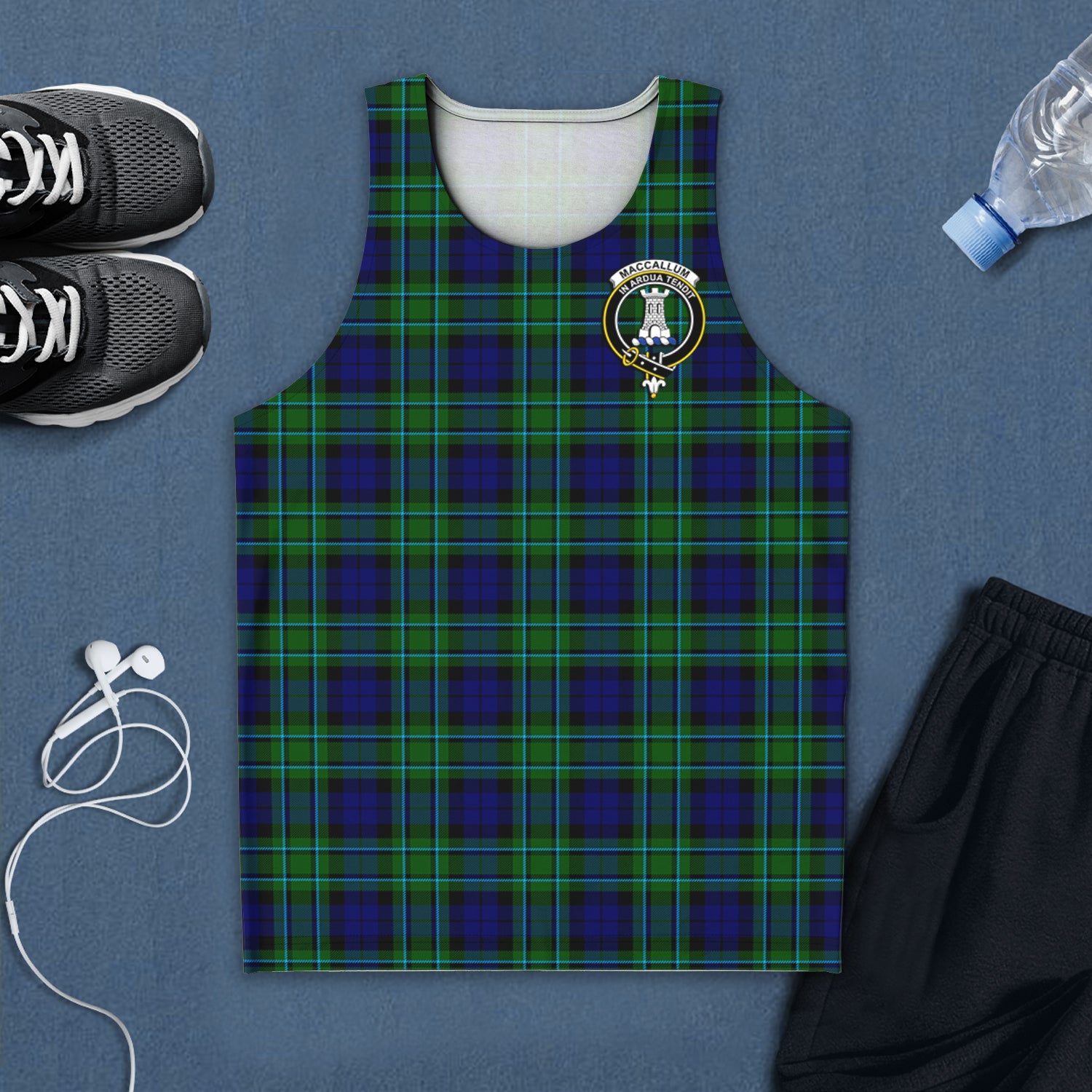 maccallum-modern-tartan-mens-tank-top-with-family-crest