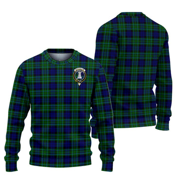 MacCallum Modern Tartan Ugly Sweater with Family Crest