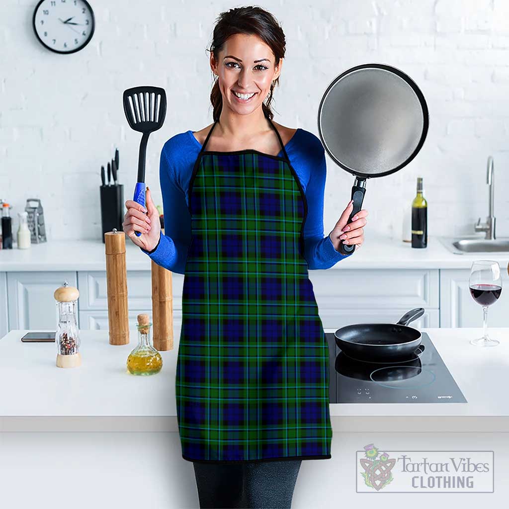 MacCallum Modern Tartan Apron Black S 38x47 cm - Tartan Vibes Clothing