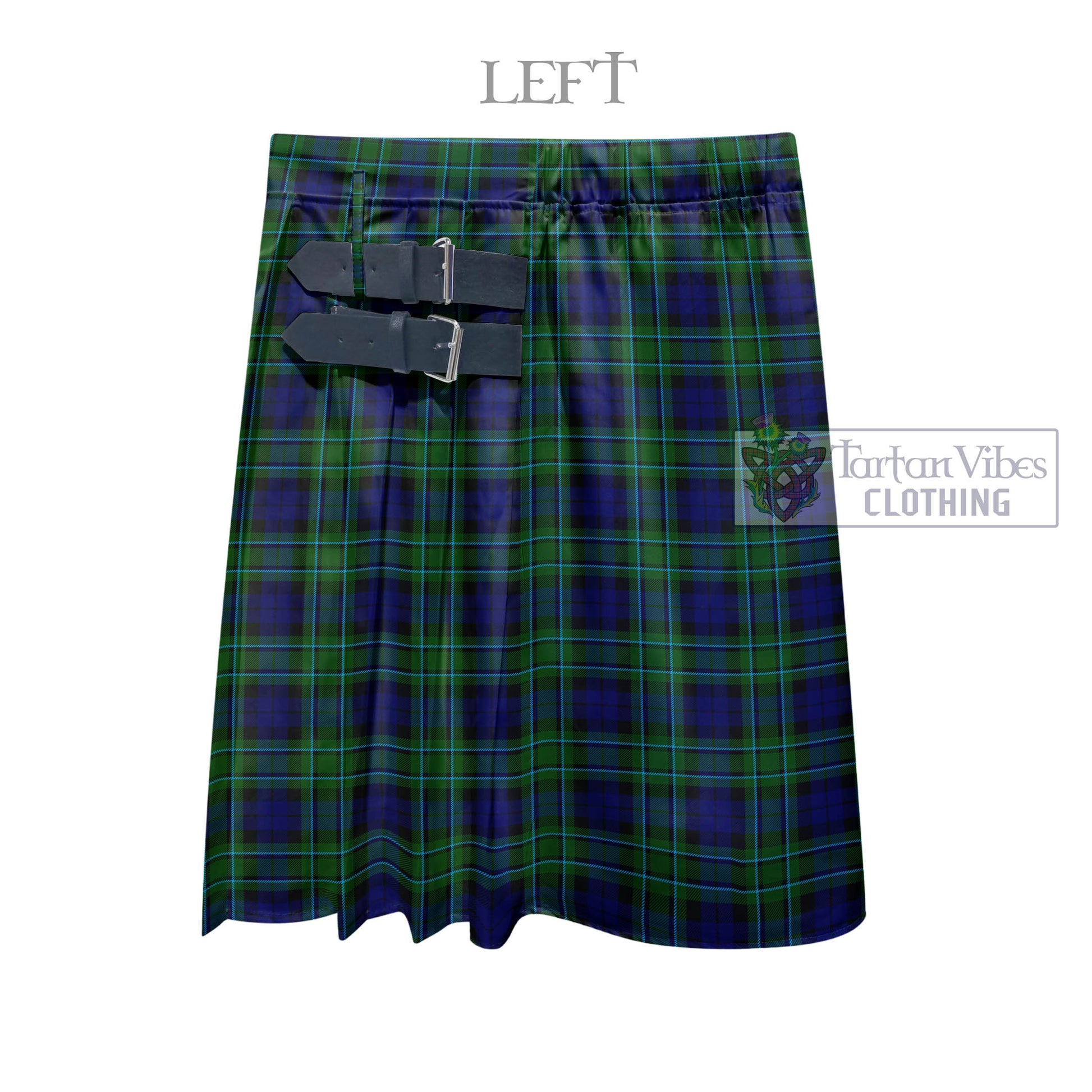 Tartan Vibes Clothing MacCallum Modern Tartan Men's Pleated Skirt - Fashion Casual Retro Scottish Style
