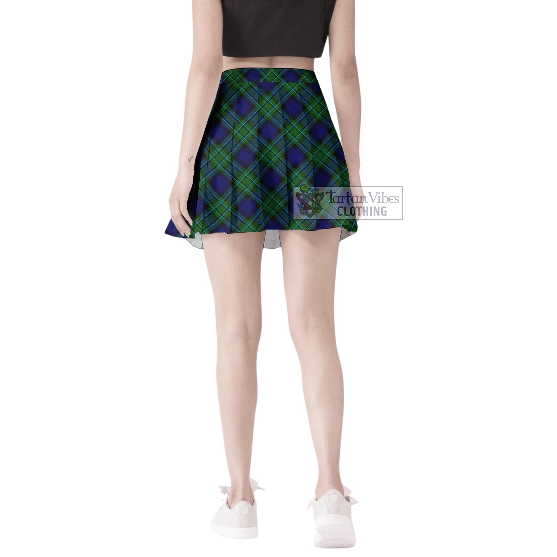 Tartan Vibes Clothing MacCallum Modern Tartan Women's Plated Mini Skirt