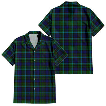 MacCallum Modern Tartan Short Sleeve Button Down Shirt