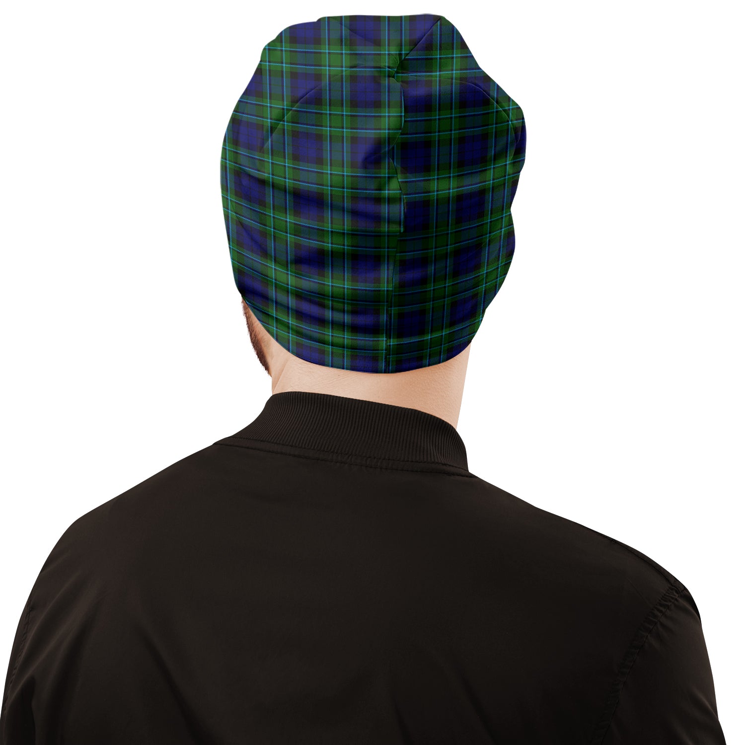 MacCallum Modern Tartan Beanies Hat with Family Crest - Tartan Vibes Clothing