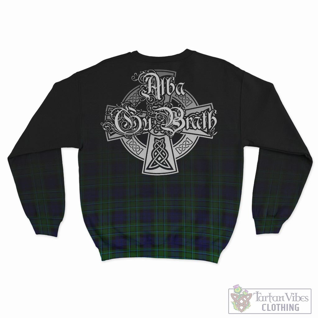 Tartan Vibes Clothing MacCallum Modern Tartan Sweatshirt Featuring Alba Gu Brath Family Crest Celtic Inspired