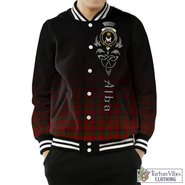 MacColl (McColl) Tartan Baseball Jacket Featuring Alba Gu Brath Family Crest Celtic Inspired