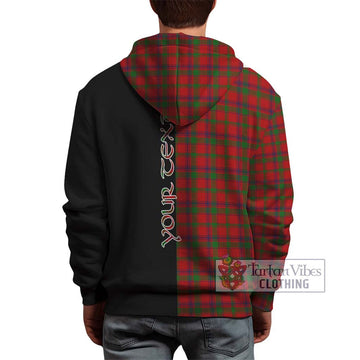 MacColl (McColl) Tartan Hoodie with Family Crest and Half Of Me Style