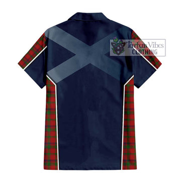 MacColl (McColl) Tartan Hawaiian Shirt with Family Crest and Lion Rampant Vibes Sport Style - Tartan Vibes Clothing