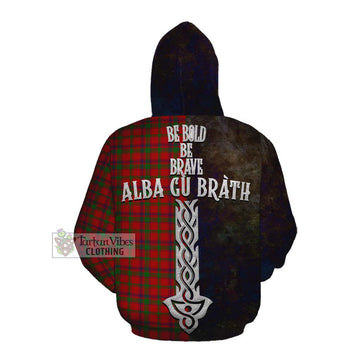 MacColl (McColl) Tartan Family Crest Cotton Hoodie Alba Gu Brath Be Brave Lion Ancient Style Pullover Hoodie - Tartan Vibes Clothing