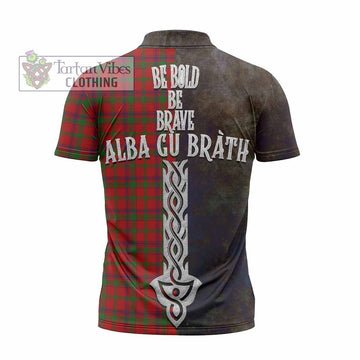 MacColl (McColl) Tartan Family Crest Zipper Polo Shirt Alba Gu Brath Be Brave Lion Ancient Style - Tartan Vibes Clothing
