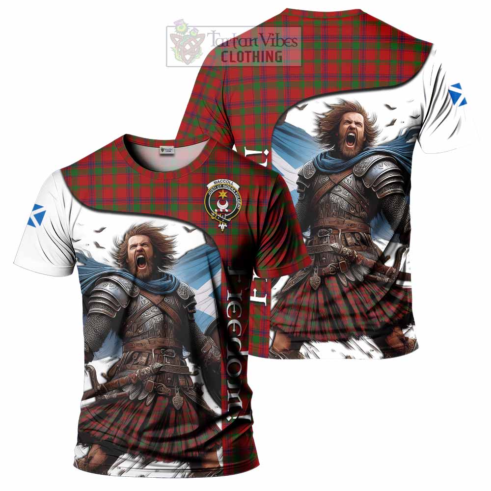 MacColl (McColl) Crest Tartan T-Shirt Inspired by the Freedom of Scottish Warrior