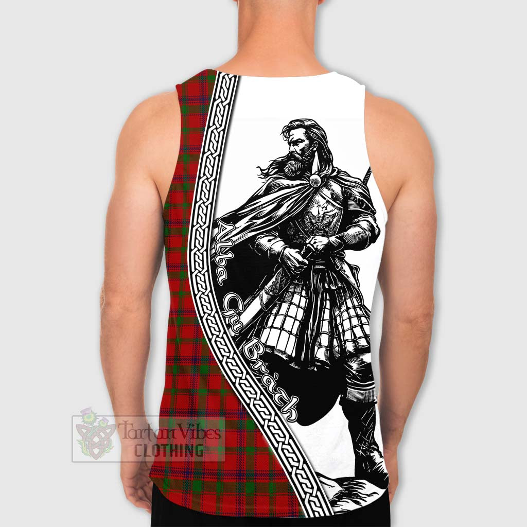 Tartan Vibes Clothing MacColl (McColl) Tartan Clan Crest Men's Tank Top with Highlander Warrior Celtic Style