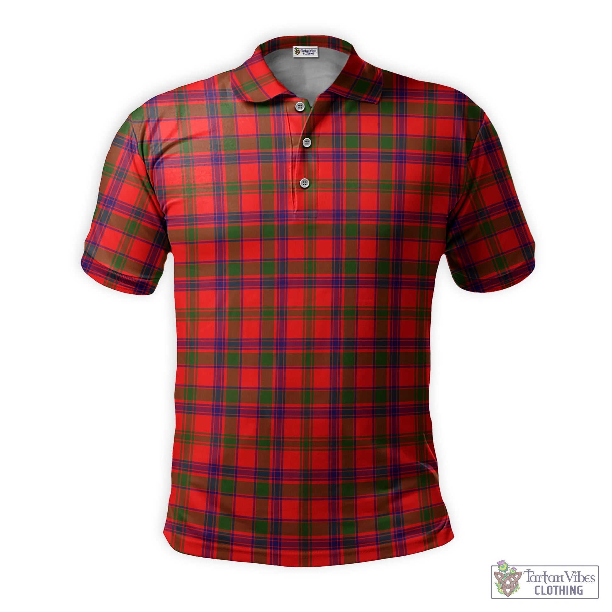 Tartan Vibes Clothing MacColl Modern Tartan Mens Polo Shirt