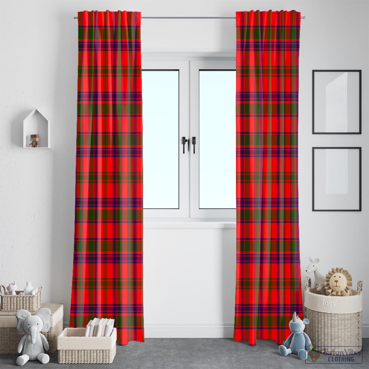 MacColl Modern Tartan Window Curtain