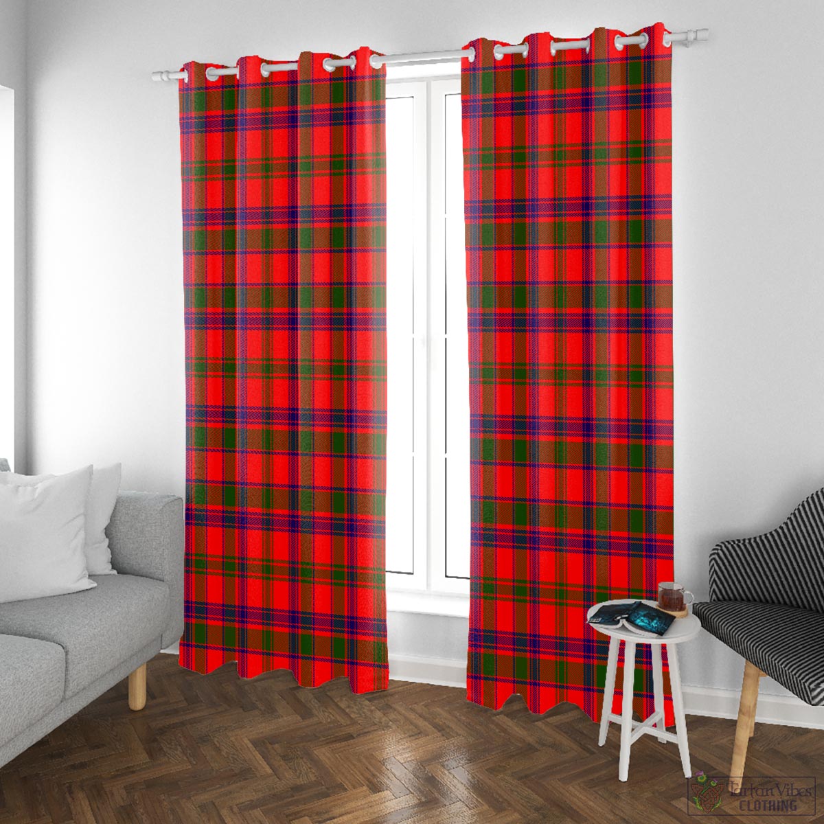 MacColl Modern Tartan Window Curtain