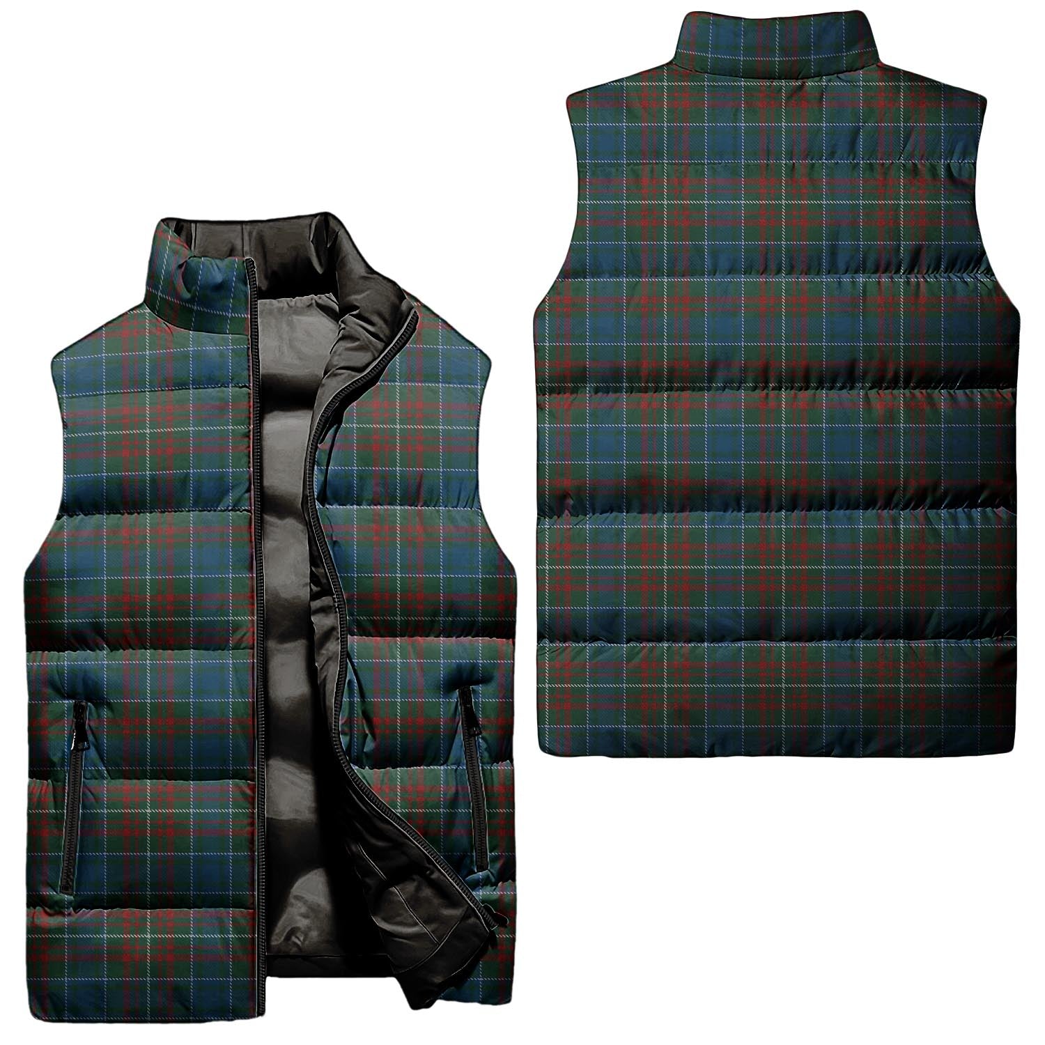 MacConnell Tartan Sleeveless Puffer Jacket Unisex - Tartanvibesclothing