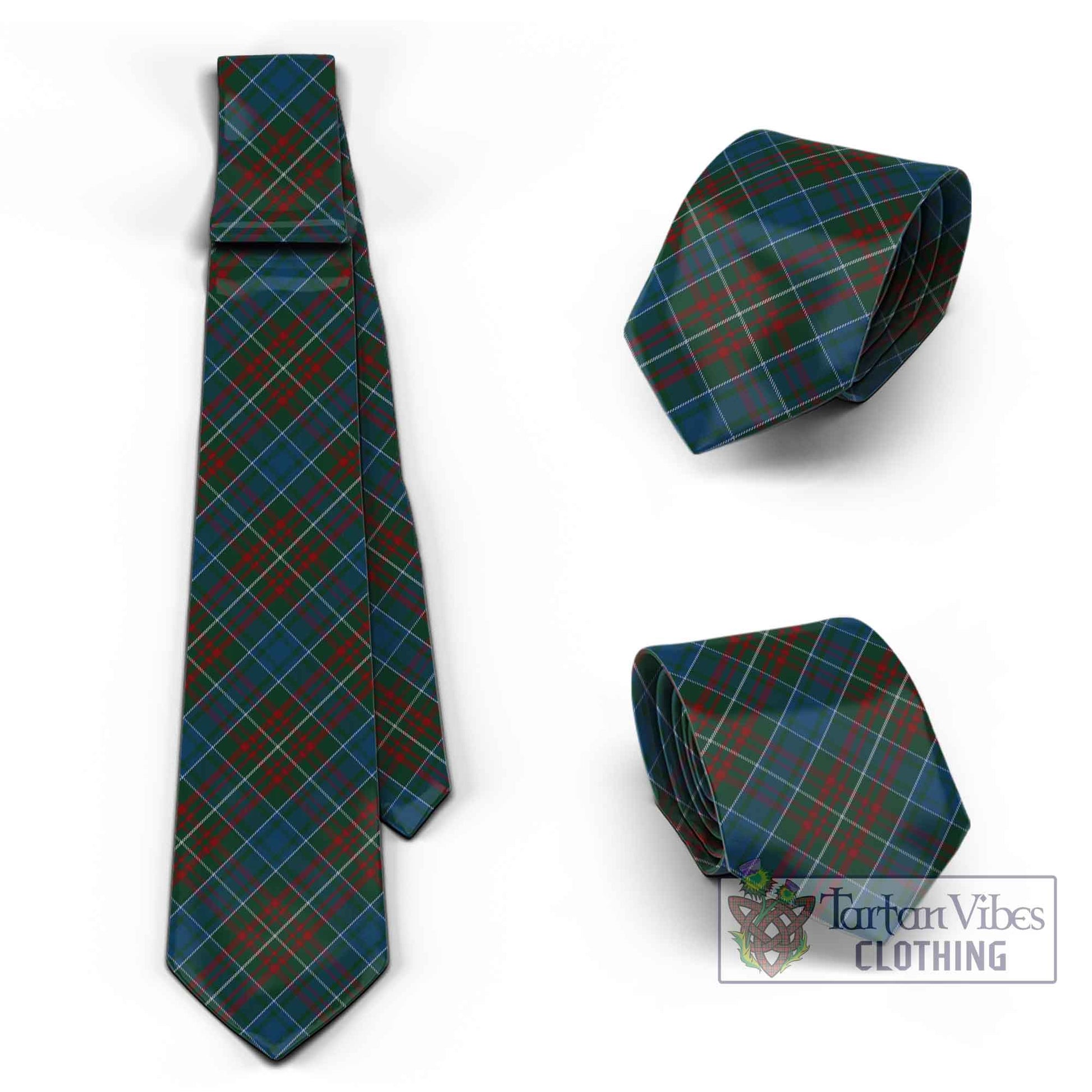 Tartan Vibes Clothing MacConnell Tartan Classic Necktie Cross Style