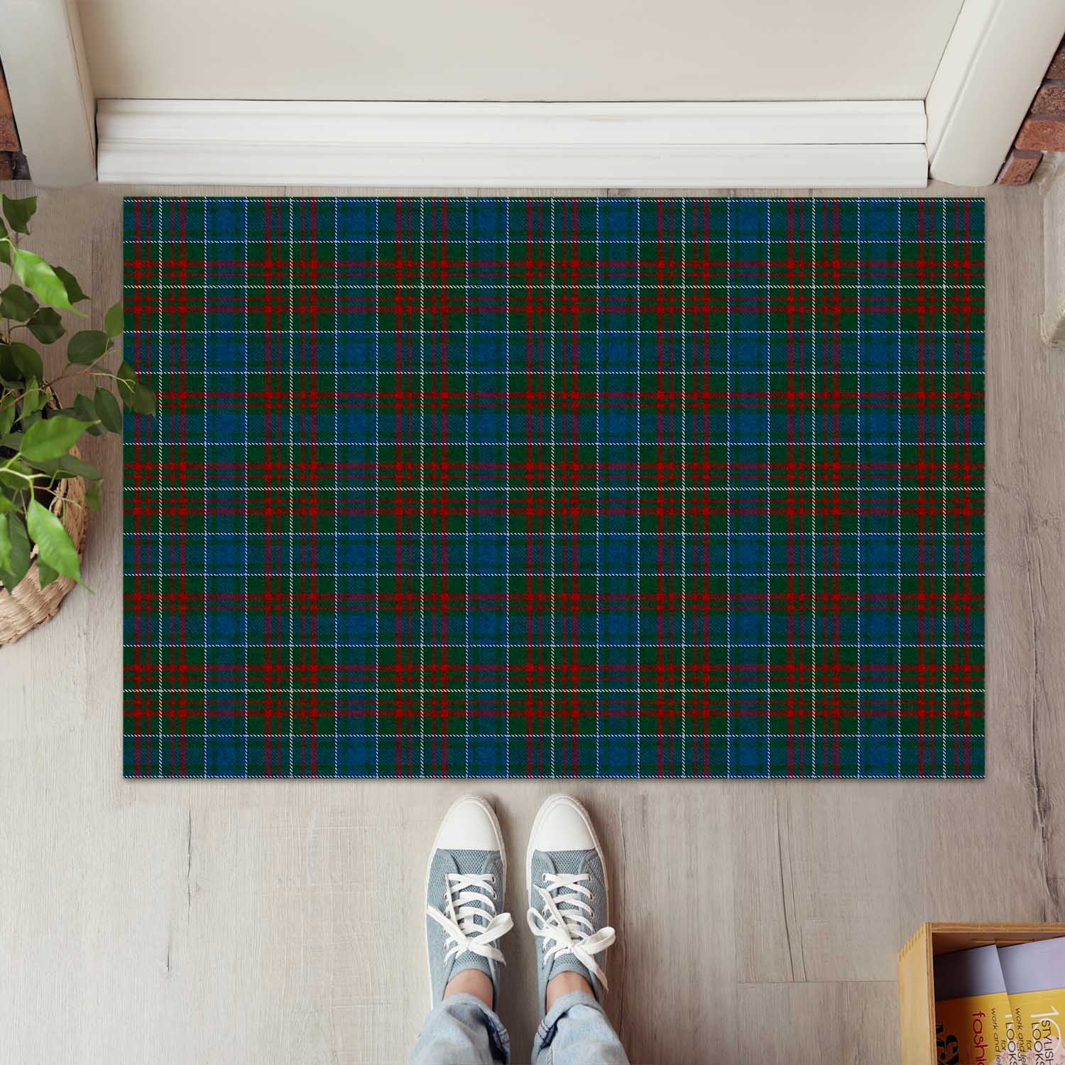 MacConnell Tartan Door Mat - Tartanvibesclothing