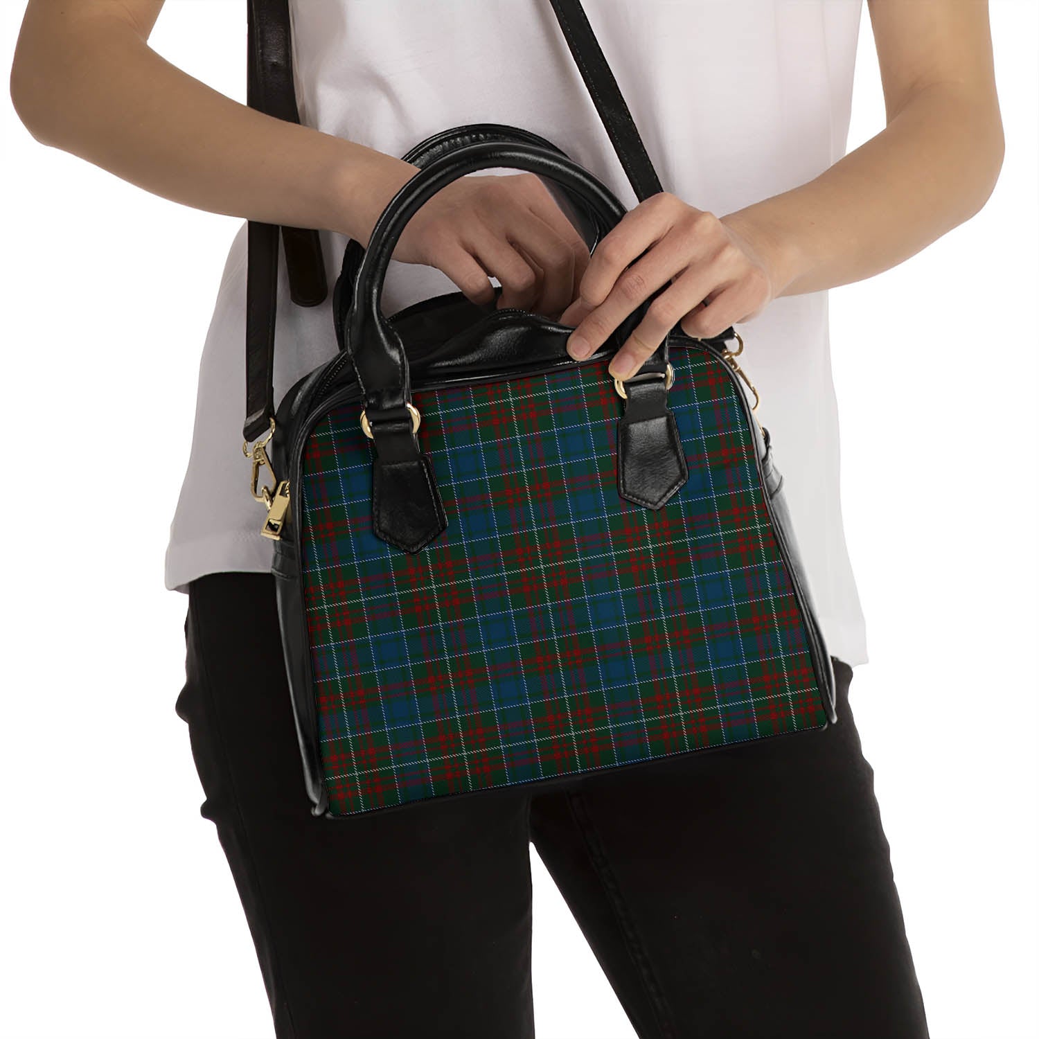 MacConnell Tartan Shoulder Handbags - Tartanvibesclothing