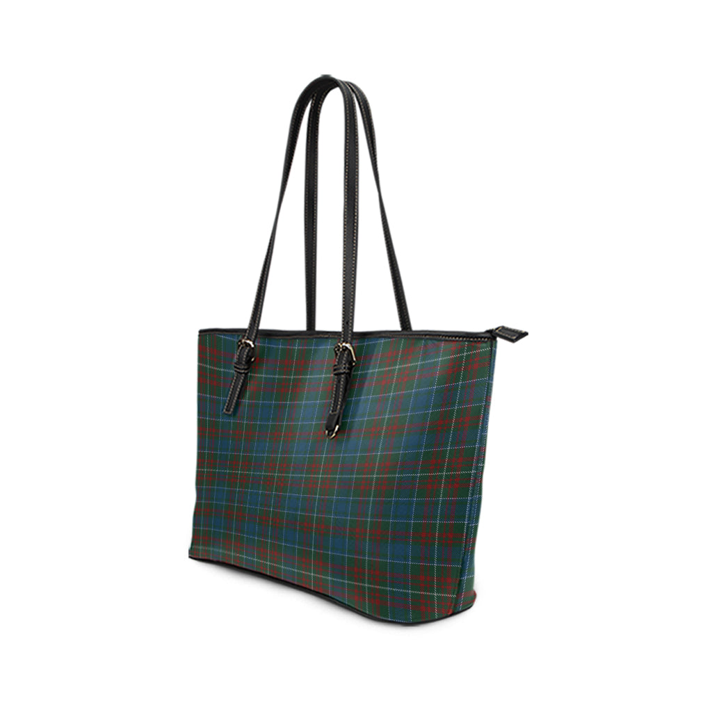 MacConnell (McConnell) Tartan Leather Tote Bag - Tartan Vibes Clothing