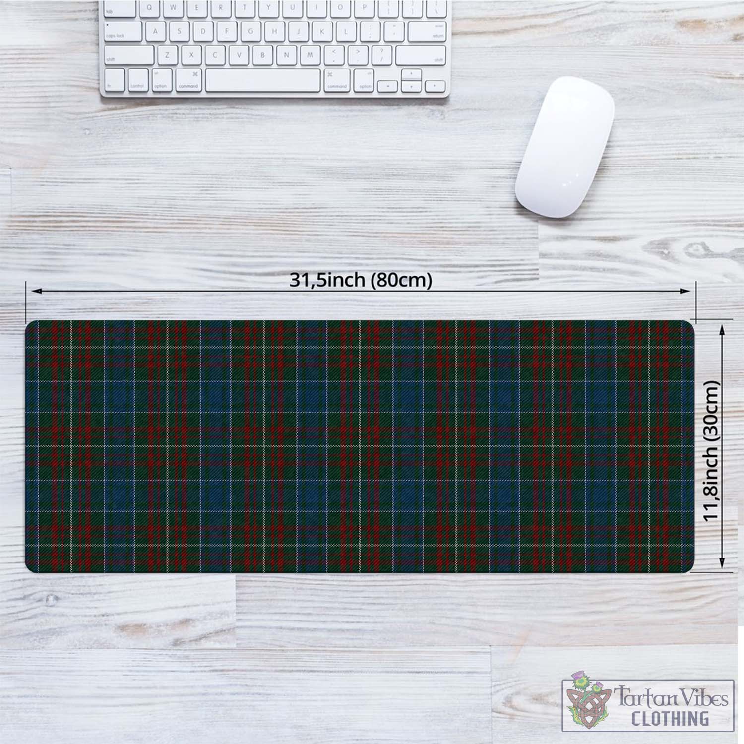 Tartan Vibes Clothing MacConnell Tartan Mouse Pad