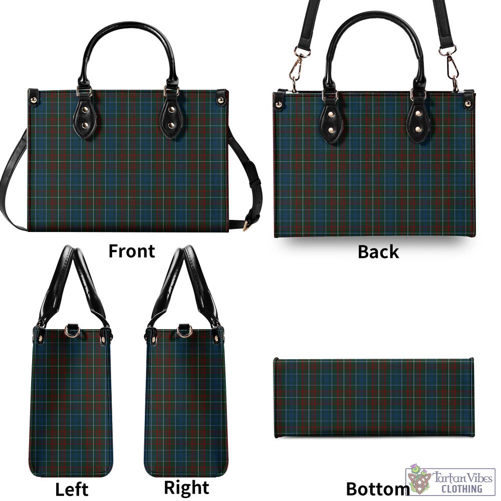Tartan Vibes Clothing MacConnell Tartan Luxury Leather Handbags