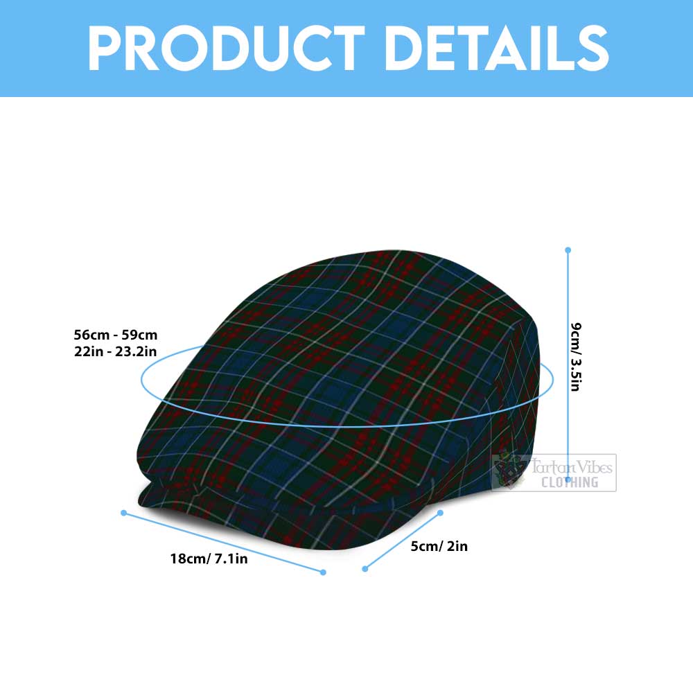 MacConnell (McConnell) Tartan Jeff Cap, Tartan Flat Cap - Tartan Vibes Clothing