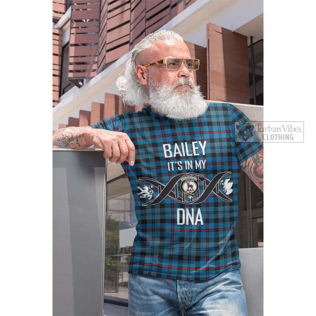 Tartan Vibes Clothing MacCorquodale Tartan Cotton T-shirt with Family Crest DNA In Me Style