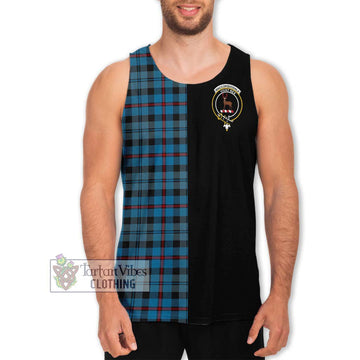 MacCorquodale (McCorquodale) Tartan Men's Tank Top with Family Crest and Half Of Me Style