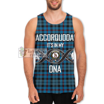 MacCorquodale (McCorquodale) Tartan Men's Tank Top with Family Crest DNA In Me Style