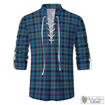 MacCorquodale (McCorquodale) Tartan Men's Scottish Traditional Jacobite Ghillie Kilt Shirt