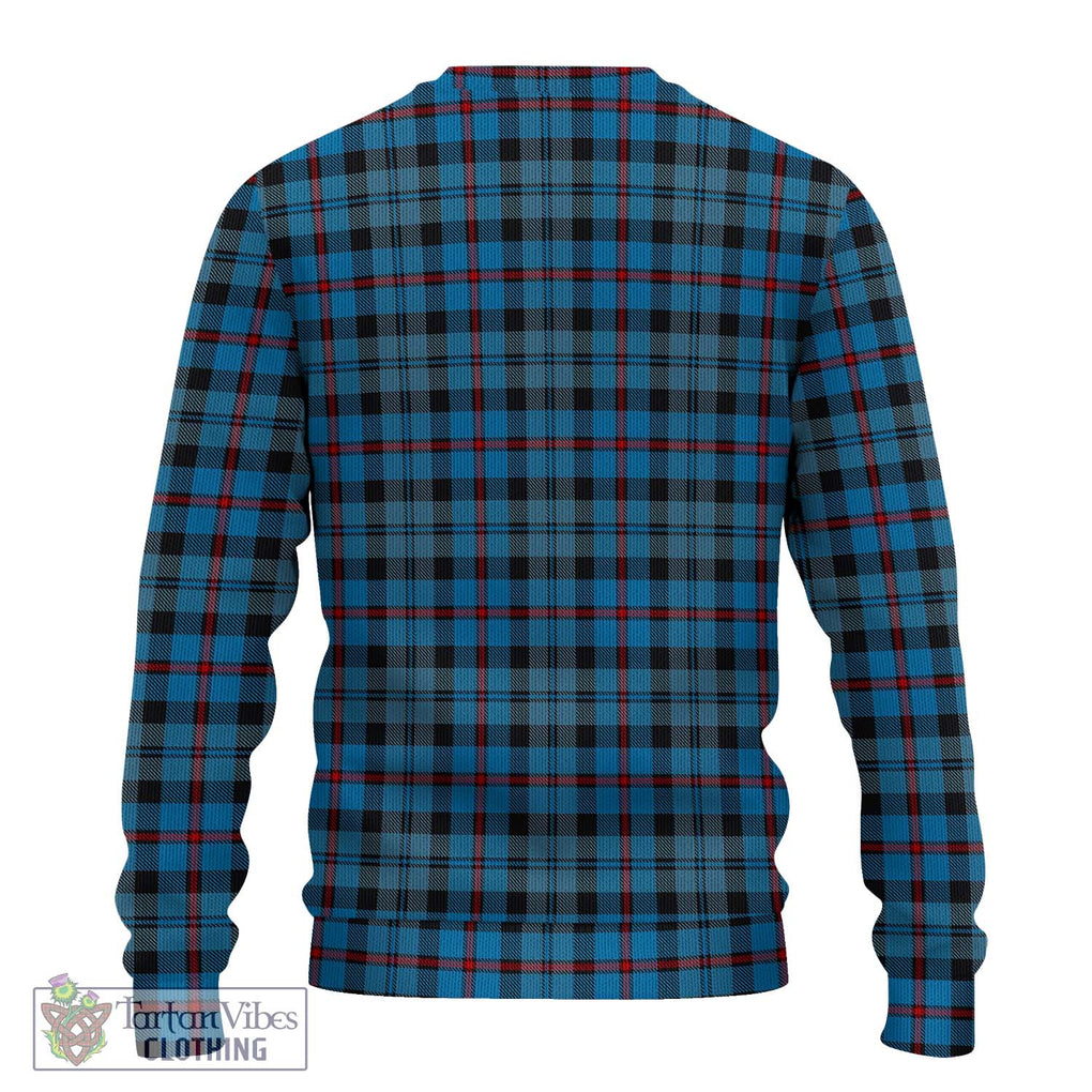 MacCorquodale (McCorquodale) Tartan Knitted Sweater with Family Crest DNA In Me Style - Tartanvibesclothing Shop