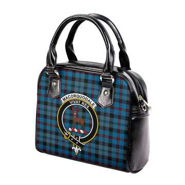MacCorquodale Tartan Shoulder Handbags with Family Crest
