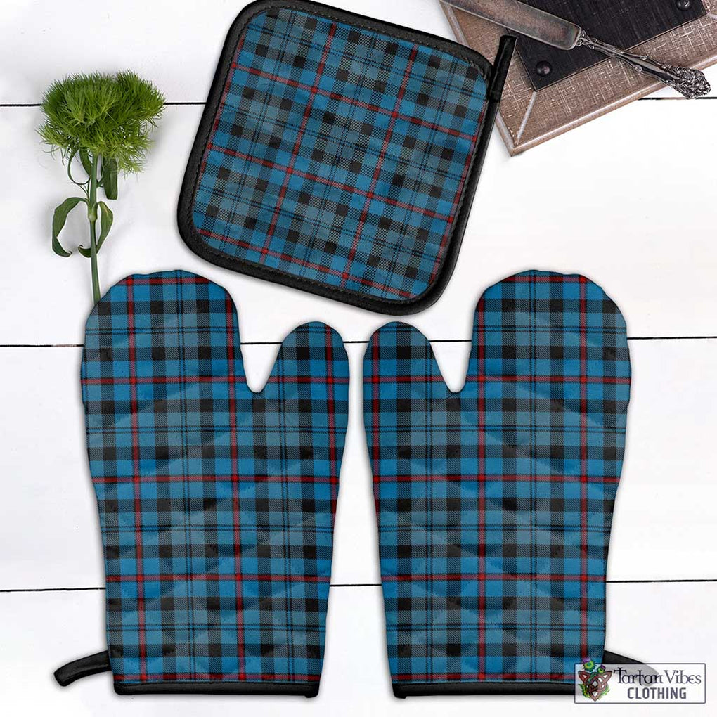 MacCorquodale (McCorquodale) Tartan Combo Oven Mitt & Pot-Holder Combo 1 Oven Mitt & 1 Pot-Holder Black - Tartan Vibes Clothing