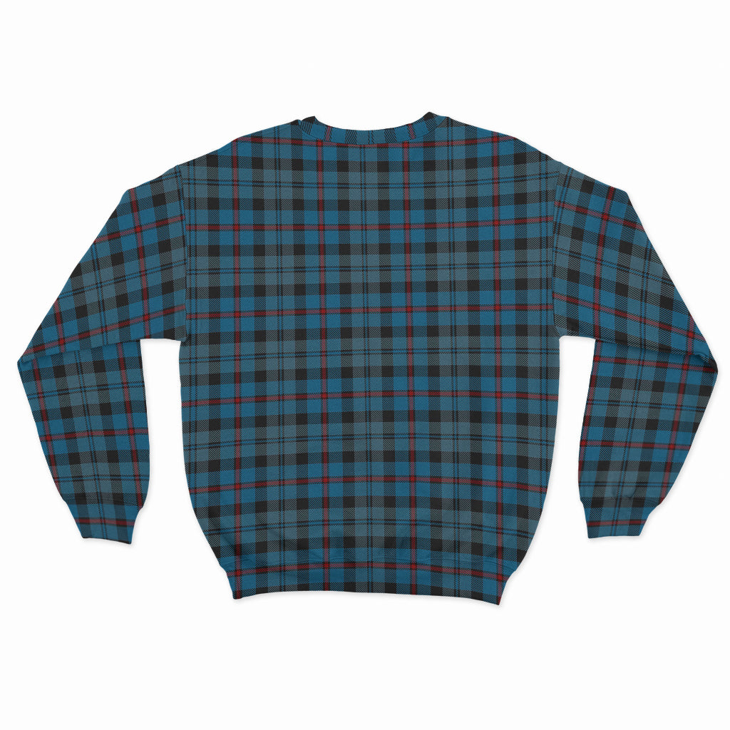 MacCorquodale (McCorquodale) Tartan Sweatshirt with Family Crest - Tartan Vibes Clothing